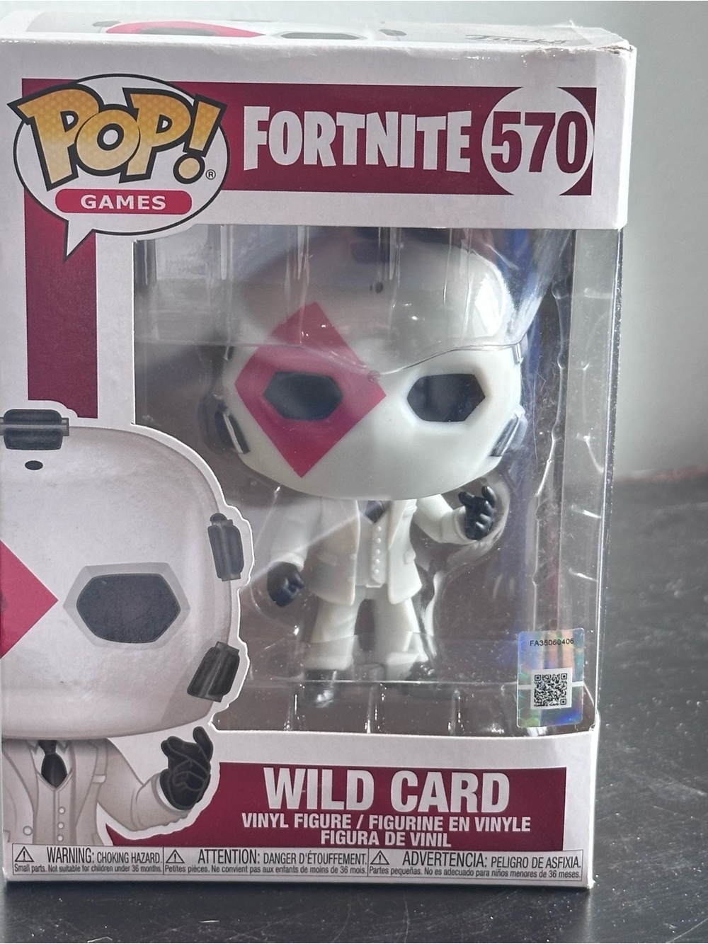 Funko Pop Wild Card #570 Fortnite Games‎ Vinyl Figure w/ Box